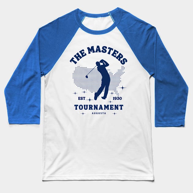 the masters tournament Celebrating Augusta National (Connects location with golfing greats) Baseball T-Shirt by chems eddine